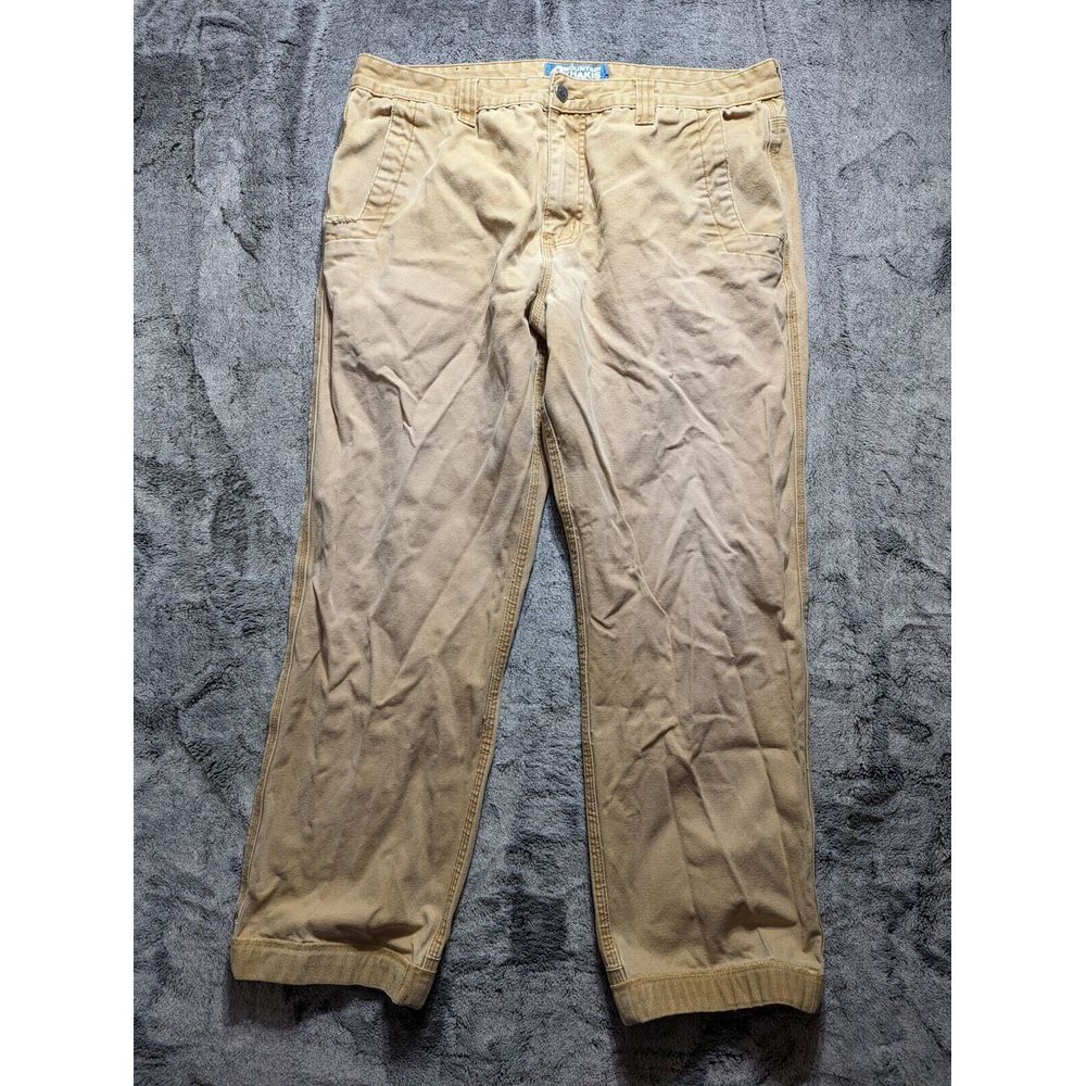 Mountain Khakis Straight Leg Men's Jeans Size 38x30 Light Brown